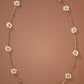 18K Gold Plated Waterproof Stainless Steel Chain Necklace - 7201 7202 7203