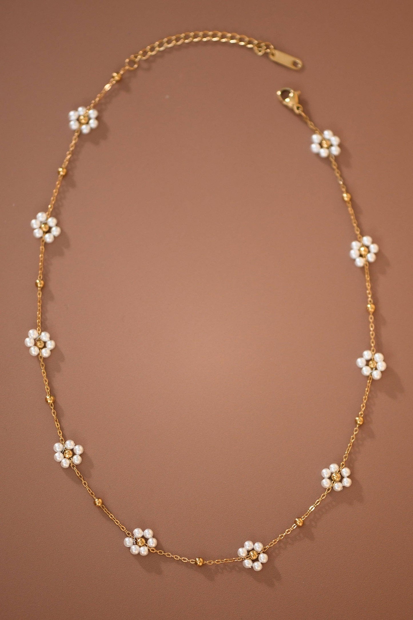 18K Gold Plated Waterproof Stainless Steel Chain Necklace - 7201 7202 7203