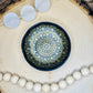 Black Mandala Clay Trinket Dish
